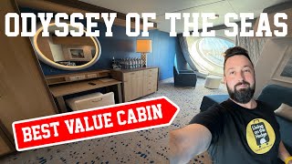 Odyssey Of The Seas | Spacious Ocean View 11510| Unique cabin | Full Room Tour