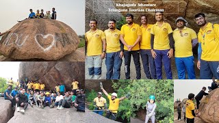 Khajaguda  Hiking and Rappelling | Adventure activities for children at Khajaguda