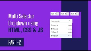 Multi Selector Dropdown in under 10 minutes!