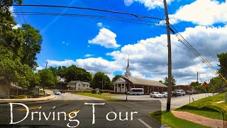 Driving Throughout Roswell, Georgia - Atlanta Suburb Tour - 4K