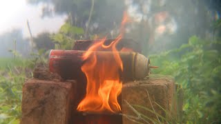 LPG Gas Cylinder Blast Test Gas Cylinder Explosion Experiment