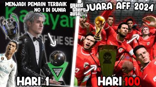 100 HARI DI GTA 5 DARI MISKIN HIDUP SENDIRI SAMPE JADI PEMAIN BOLA TERKENAL