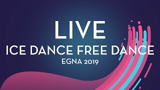 LIVE 🔴 | Ice Dance Free Dance   | Egna-Neumarkt  2019