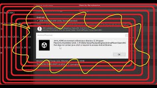 unity java_home environment references a directory