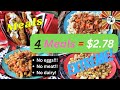 Extreme Food Meals 4 Meals for 2 78 Frugal Fresh Meals💲