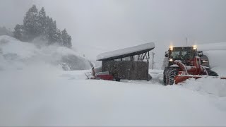 Snow removal~routine in deep-snow area day3~2021/12/26