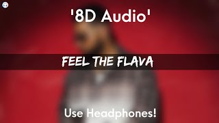 Feel The Flava - 8D Audio | Karan Aujla, Harjit Harman | Tru Skool | BTFU |
