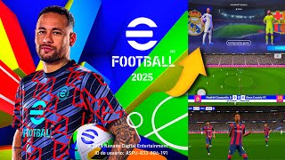 SAIU!!!! COMO BAIXAR E INSTALAR O NOVO EFOOTBALL FULL LICENÇAS 2025 MOBILE