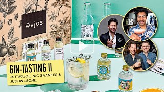 Online Gin Tasting II mit Wajos, Nic Shanker & Justin Leone