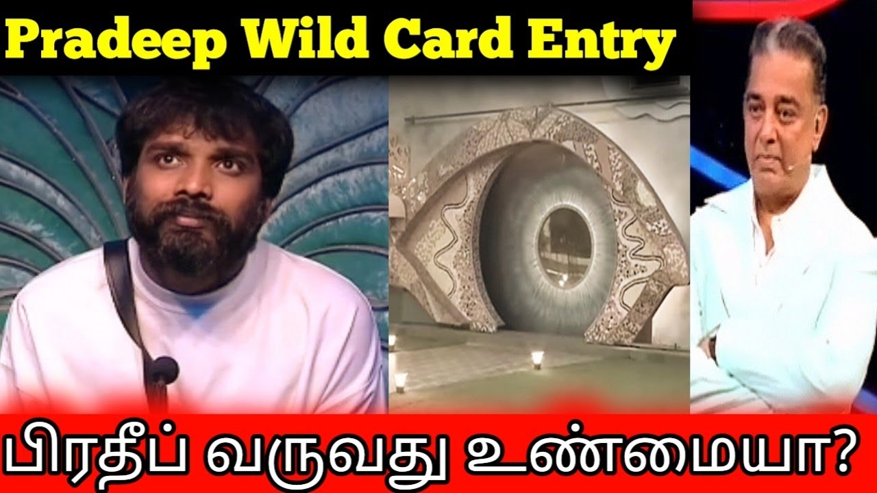 பிரதீப் வருவது உண்மையா? | Pradeep Wild Card Entry | Bigg Boss 7 Tamil ...