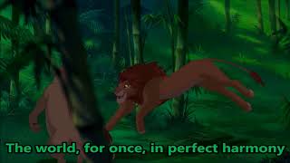 Can You Feel The Love Tonight Lyrics - The Lion King