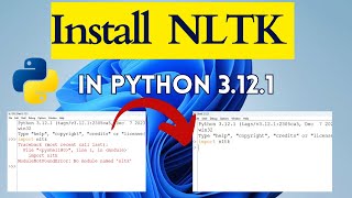 How to Install NLTK in Python [2024 Update] | NLTK Installation