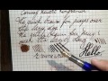 kaweco double broad gold nib review