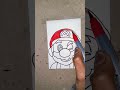 mario cartoon drawing... art diy @theartscafe @mrbeast @crafteraditi @art @jerrykiart