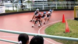 西日本ローラースケートスピード大会2011　高学年　1500ｍ 決勝