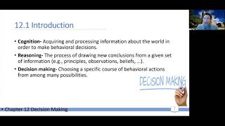 CogPsy W09a -- Ch 12 -- 01 Introduction To Reasoning \u0026 Decision Making