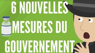 Nouveau: Les 6 Mesures Anti Covid Du Gouvernement