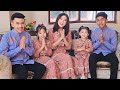 INDAHNYA TOLERANSI ANTAR UMAT BERAGAM THE ONSU FAMILY SAAT HALAL BIHALAL DI RUMAH UNCLE IVAN GUNAWAN