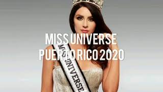 MISS UNIVERSE PUERTO RICO 2020- ESTEFANIA SOTO 🇵🇷✨