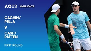 Cachin/Pella v Cash/Patten Highlights | Australian Open 2023 First Round