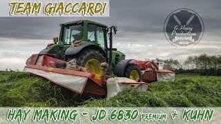 Team Giaccardi | Falciatura con John Deere 6830Premium + KUHN [Product Video]