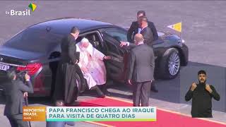 Papa Francisco chegou ao Iraque hoje para uma visita de quatro dias