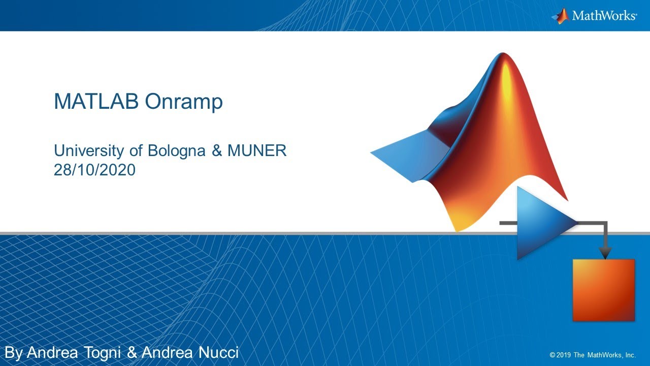 MATLAB Onramp Unibo/MUNER - Part 1 - YouTube