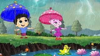 রেইন রেইন গো আ্যওয়ে | Bangla Cartoon | Rain Rain Go Away in Bengali | Moople TV Bangla