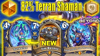 Over 82% Wninrate Best Terran Shaman Deck To Craft At The Great Dark Beyond Mini-Set | Hearthstone