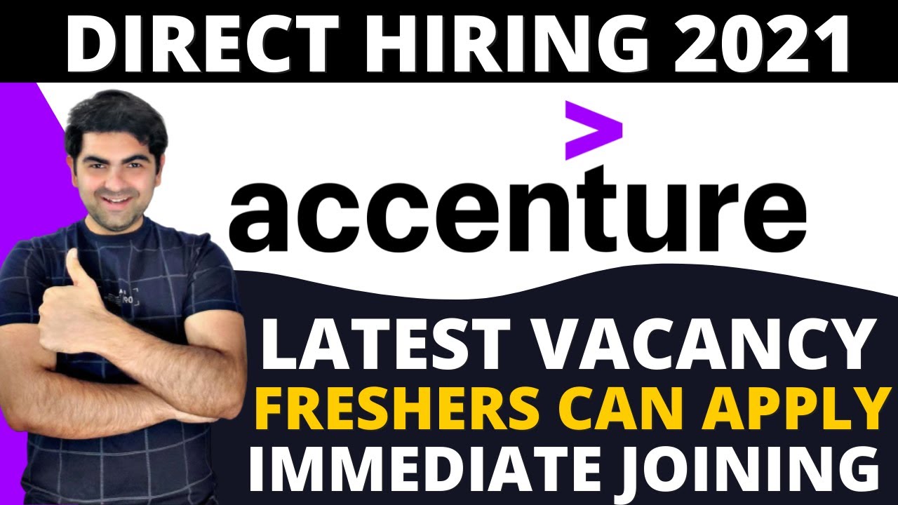 Accenture Is Hiring | Freshers Can Apply | Any Graduate Can Apply ...