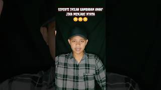 JIKA GAMBARAN ANAK² MENJADI NYATA #shorts