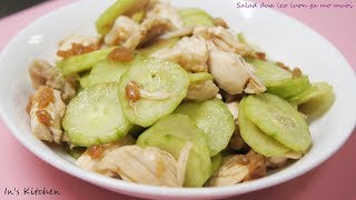 [Japan Food] Salad dưa leo lườn gà mơ muối - Nhẹ nhàng, thanh tịnh!