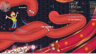 Wormate io mobile gameplay || Wormate io oggy || Top wormate io ||#wormateio#snake.io#topgame