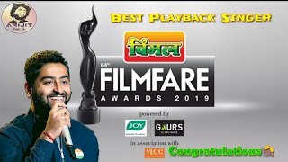 Arijit Singh | Filmfare Awards 2019 | Ae Watan | Best Playback Singer Male | Raazi | 2019