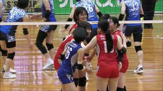 粘りのバレー🏐【岡山シーガルズvs龍谷大学】Empress's Cup Volleyball Final Round1