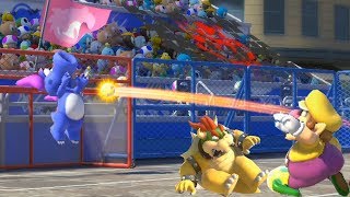 Mario and Sonic at The Rio 2016 Olympic Games Duel  Football Wario vs Knuckles , Daisy vs Peach