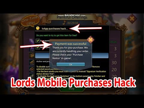 Hack de paquetes de compras móviles de Lords [Funcionando 100%] – Cómo obtener gemas ilimitadas