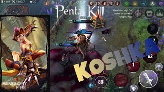 Vainglory | Koshka Penta kill | Koshka Gameplay