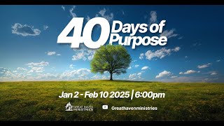 40 DAYS OF PURPOSE DAY 37|Pastor (Dr.) Daniel Folarin | GHA LIVESTREAM|02-07-2025