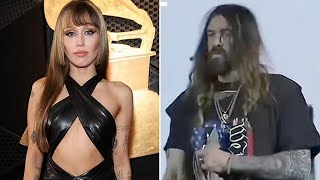 Billy Ray Cyrus Congratulates Miley on Grammy Win