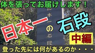 【日本一の石段】登頂間近！2人を待ち受けるものとは！？【旅動画】