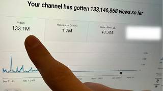 How much YouTube Paid me for 133.1 million Views.. (a lot)