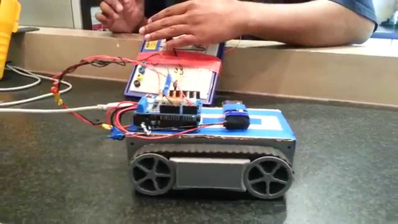 Arduino IR Sensor Control Robot - YouTube