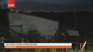 Greenfield, Iowa residents beginning road to recovery following destructive tornado