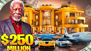 Morgan Freeman's Luxury Lifestyle ★ 2024