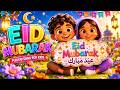 Eid Mubarak 🌙 Fun Islamic Kids Song #eidmubarak #eidaladha #eid