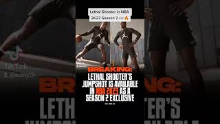 *NEW* LETHAL SHOOTER in NBA 2K23 Season 2 🔥🔥