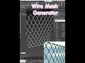 Easy way to create wire mesh in the #3dsmax2024 #shortvideo #script