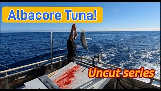 Oregon Coast Albacore Tuna Hand Lining Fishing 2023 UNCUT SERIES