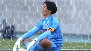 座ったりダンスしたり…スタジアムを沸かせた尚志GKが明かす舞台裏。目標は忍耐力を尊敬する超絶レジェンド【選手権】